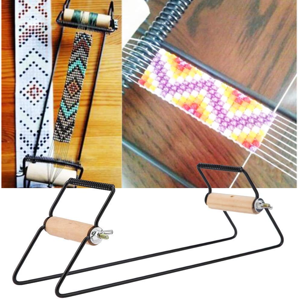 Weben Perlen Set, DIY Handgemachte Strickperlen Kit Schmuck Armbänder für Anfänger