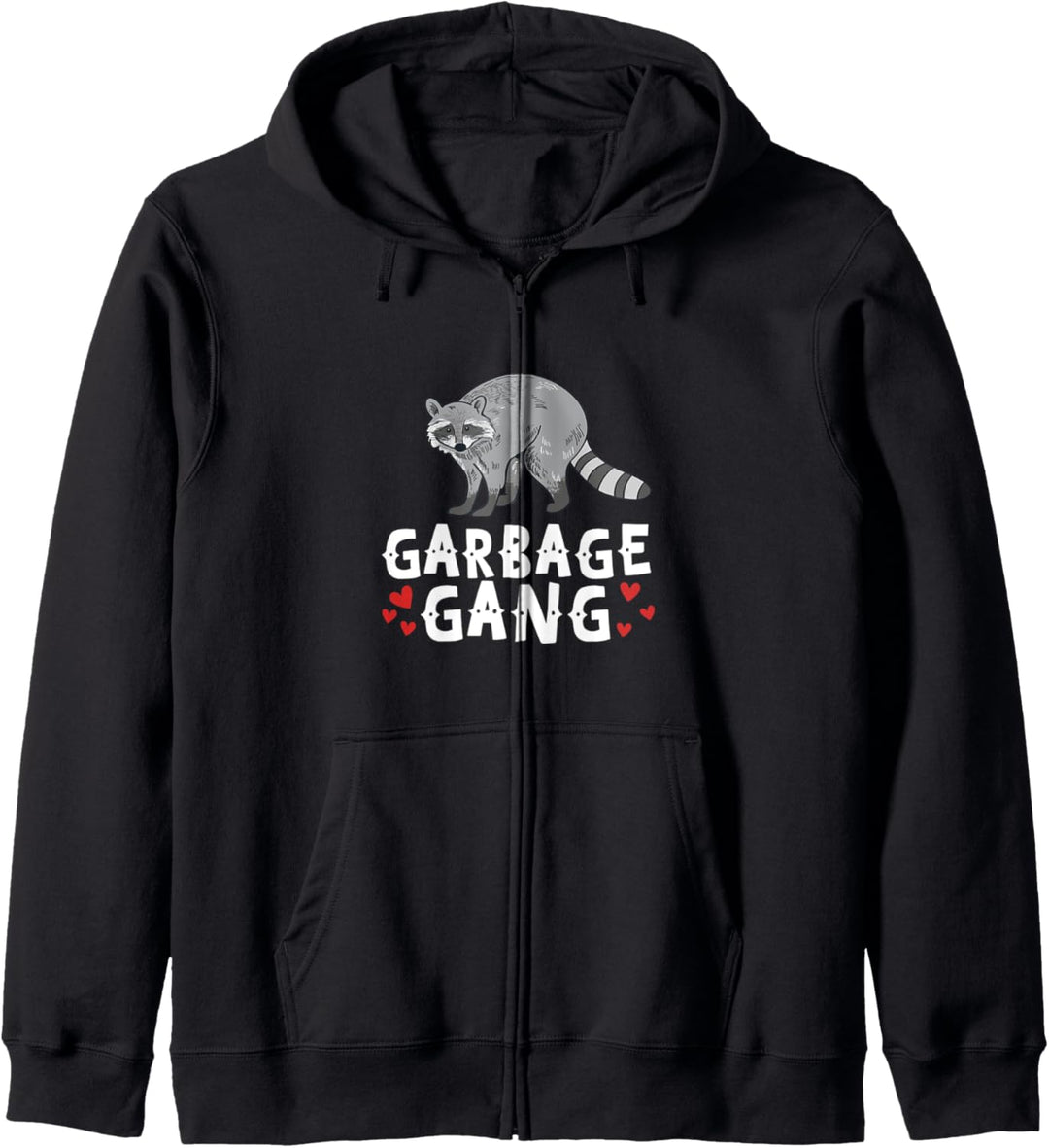 Garbage Gang Funny Raccoon Kapuzenjacke