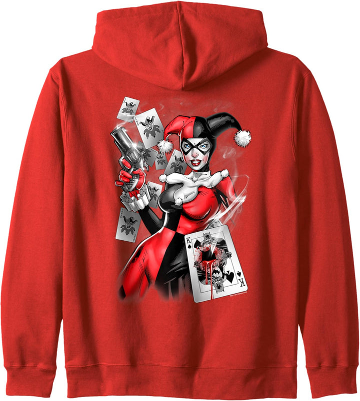 Harley Quinn Smoking Gun Kapuzenjacke