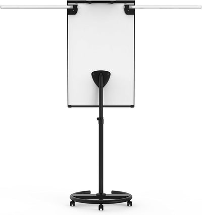 Legamaster 7-153600 Universal Flipchart Triangle Rundfuss, schwarz Flipchart Single, Flipchart Singl