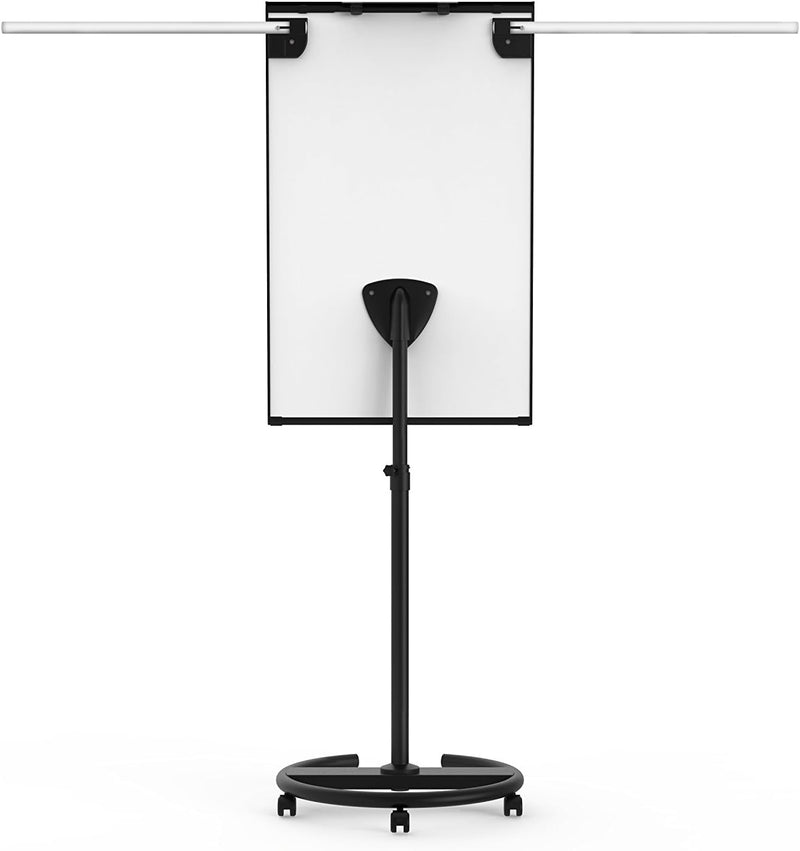 Legamaster 7-153600 Universal Flipchart Triangle Rundfuss, schwarz Flipchart Single, Flipchart Singl