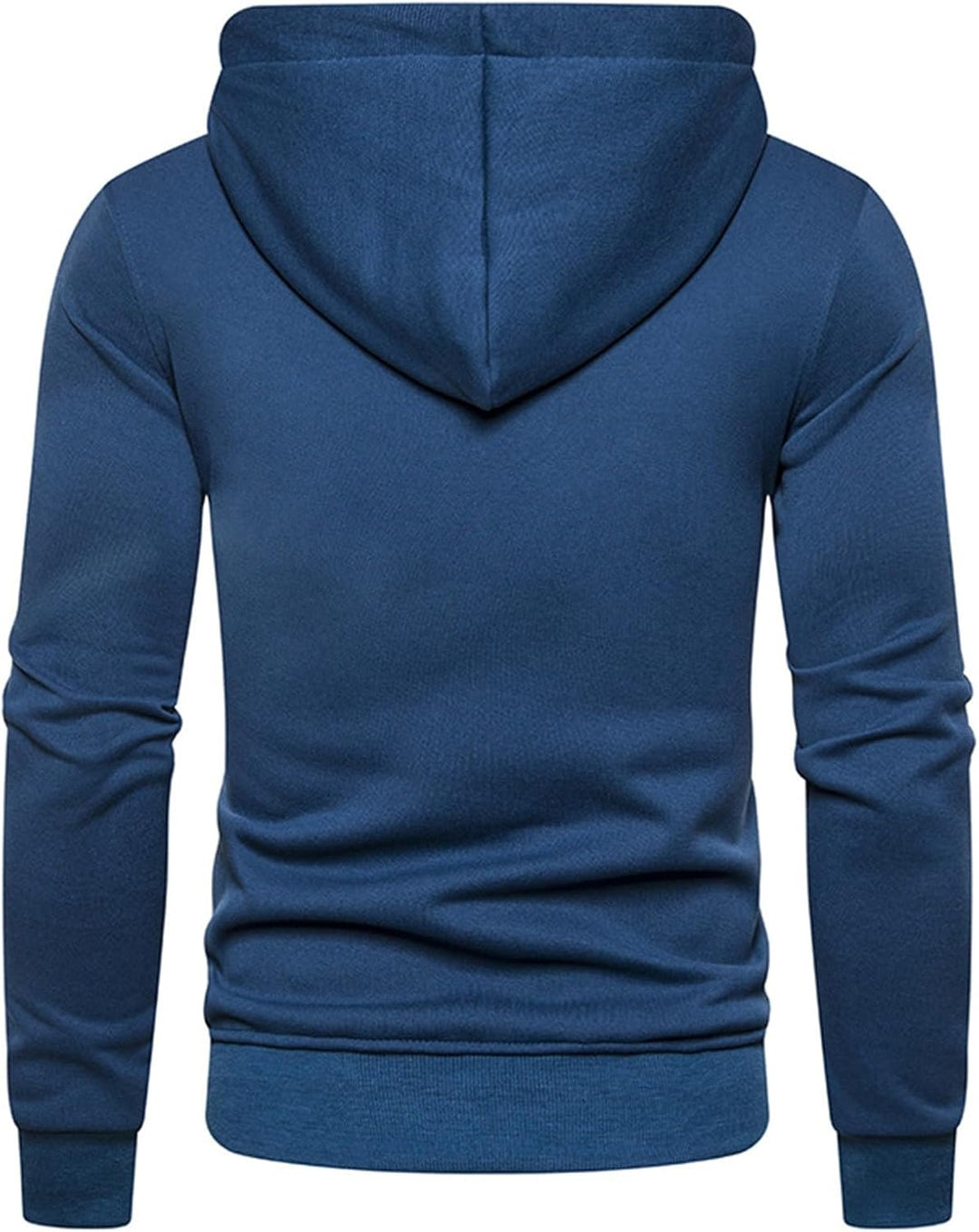 Sportjacke Herren Casual Sweatjacke Zip Kordelzug Hoodie Sweatshirt Jacke Basic mit Kapuze Langarm K