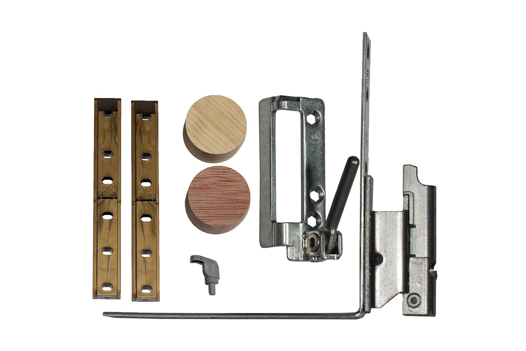 Roto Centro Ecklager Reparatur-Set, rechts rechts Silber, rechts Silber