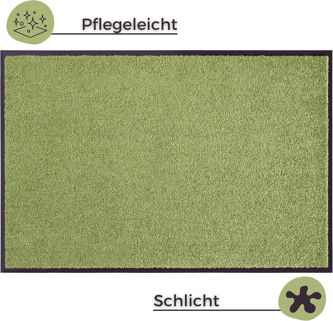 Hanse Home Fussmatte (S-XXL) 90x150cm – 12 Farben – Fussmatte Outdoor Schmutzfangmatte Türmatte Wasc