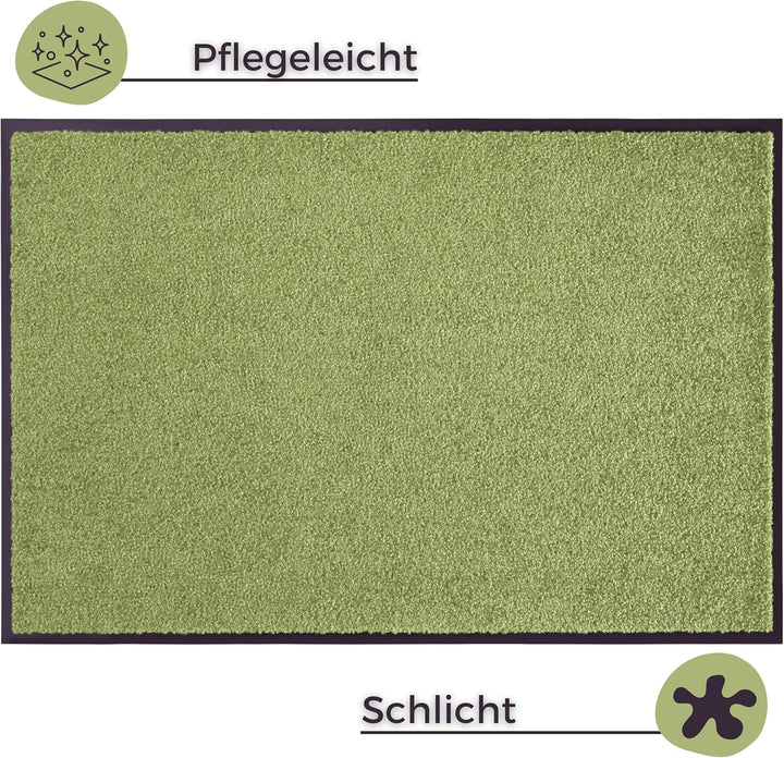 Hanse Home Fussmatte (S-XXL) 90x150cm – 12 Farben – Fussmatte Outdoor Schmutzfangmatte Türmatte Wasc