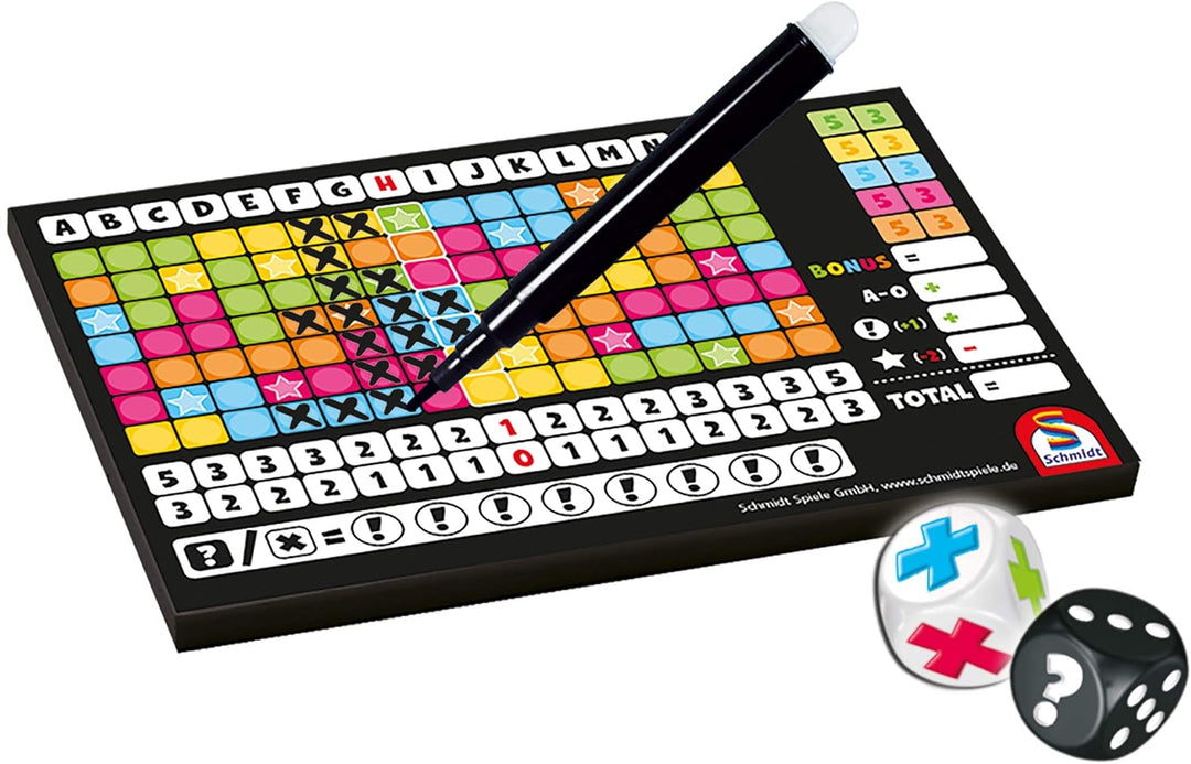 Schmidt Spiele 40879 Dodelido, DREI Magier Kartenspiel & 49327 Noch mal! Bundle mit Noch mal!, Bundl
