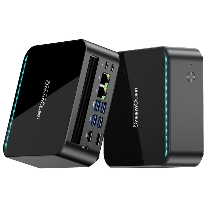 DreamQuest Mini PC Windows 11 Pro - AMD Ryzen 5 7430U, 16GB DDR4 RAM, 512GB SSD (erweiterbar), WiFi