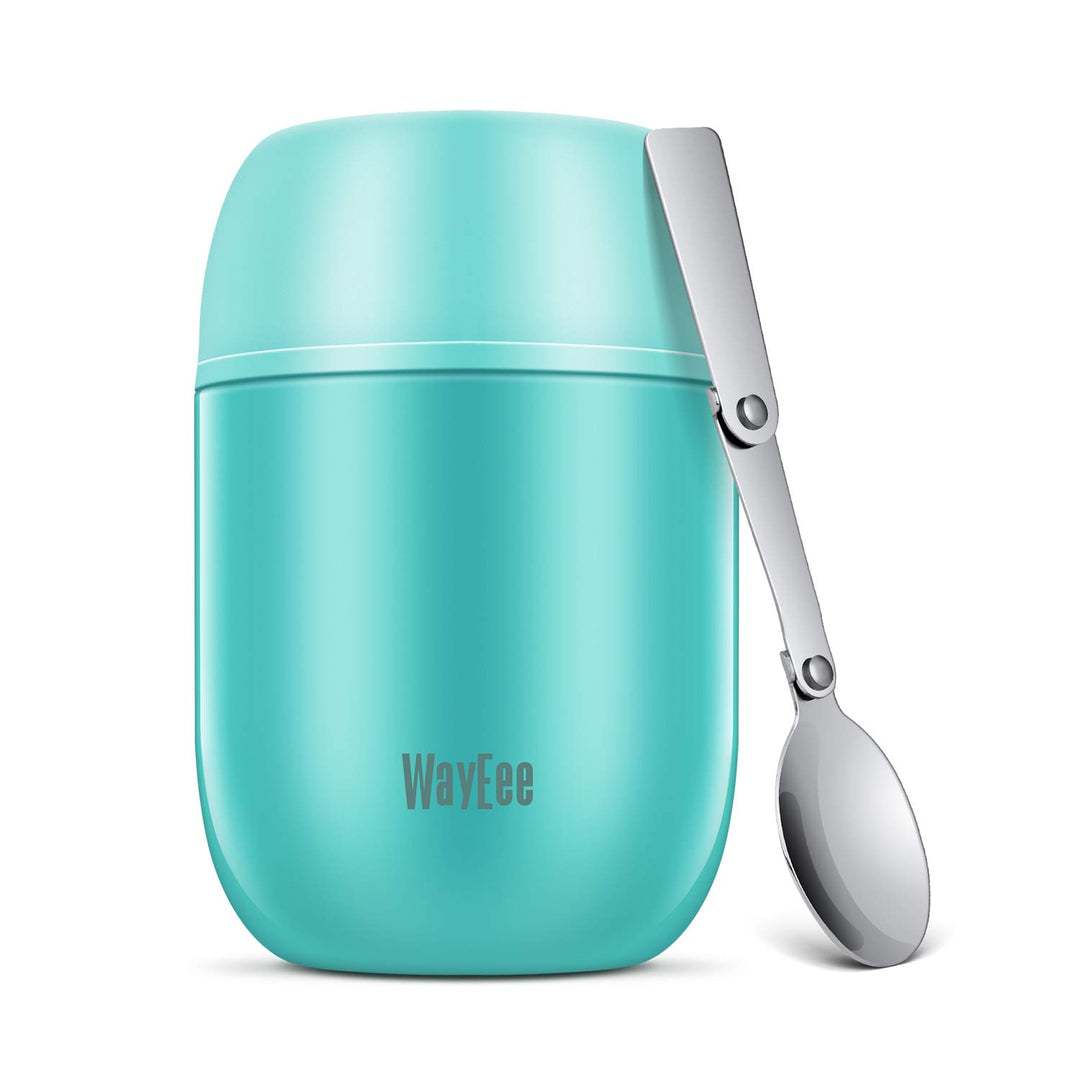 Thermobehälter für Essen 450ml, 710ml Thermobecher Essen Edelstahl Warmhaltebehälter mit Löffel Esse