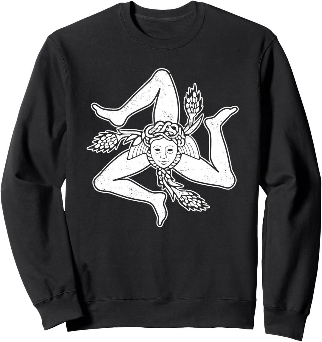 Sizilien Sicilia Italien Palermo Insel Italienisch Sweatshirt