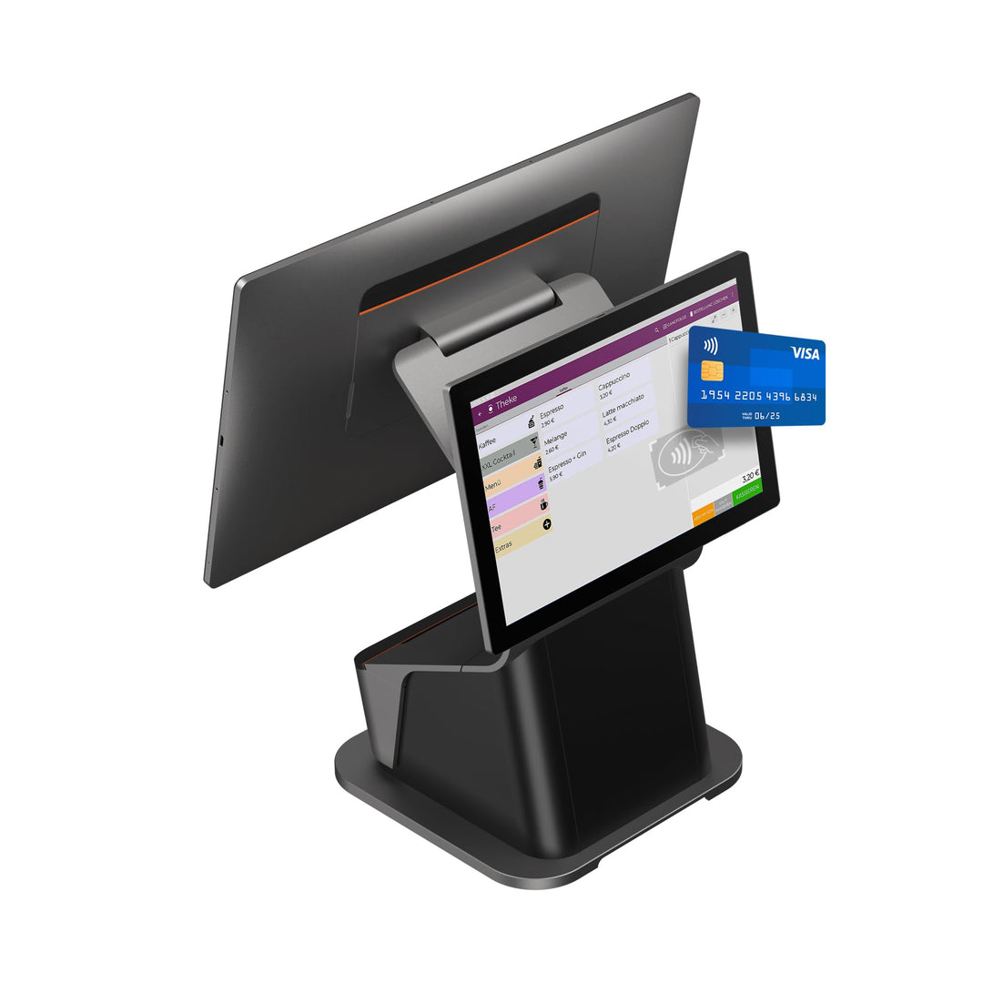 Registrierkasse Kassensystem - Finanzamtkonform 2022 - TSE ready - integrierter Bondrucker - Gastron