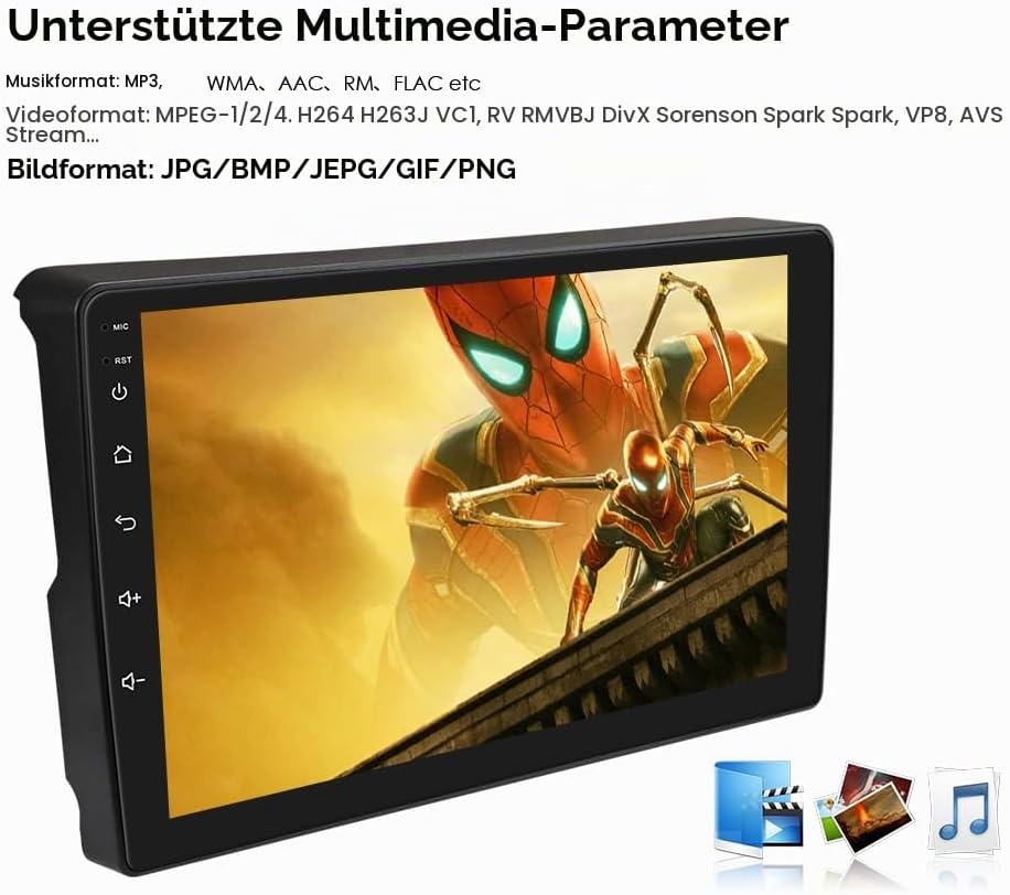 Android 14 9-Zoll-Autoradio für Citroen C2 C3 2001 2002 2003 2004 2005 2006 2007 2008 2009 2010, unt