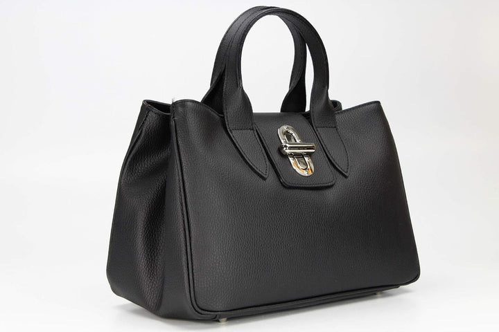 Belli Echt Leder Handtasche italienische Damen Ledertasche Umhängetasche Henkeltasche in Glattleder,