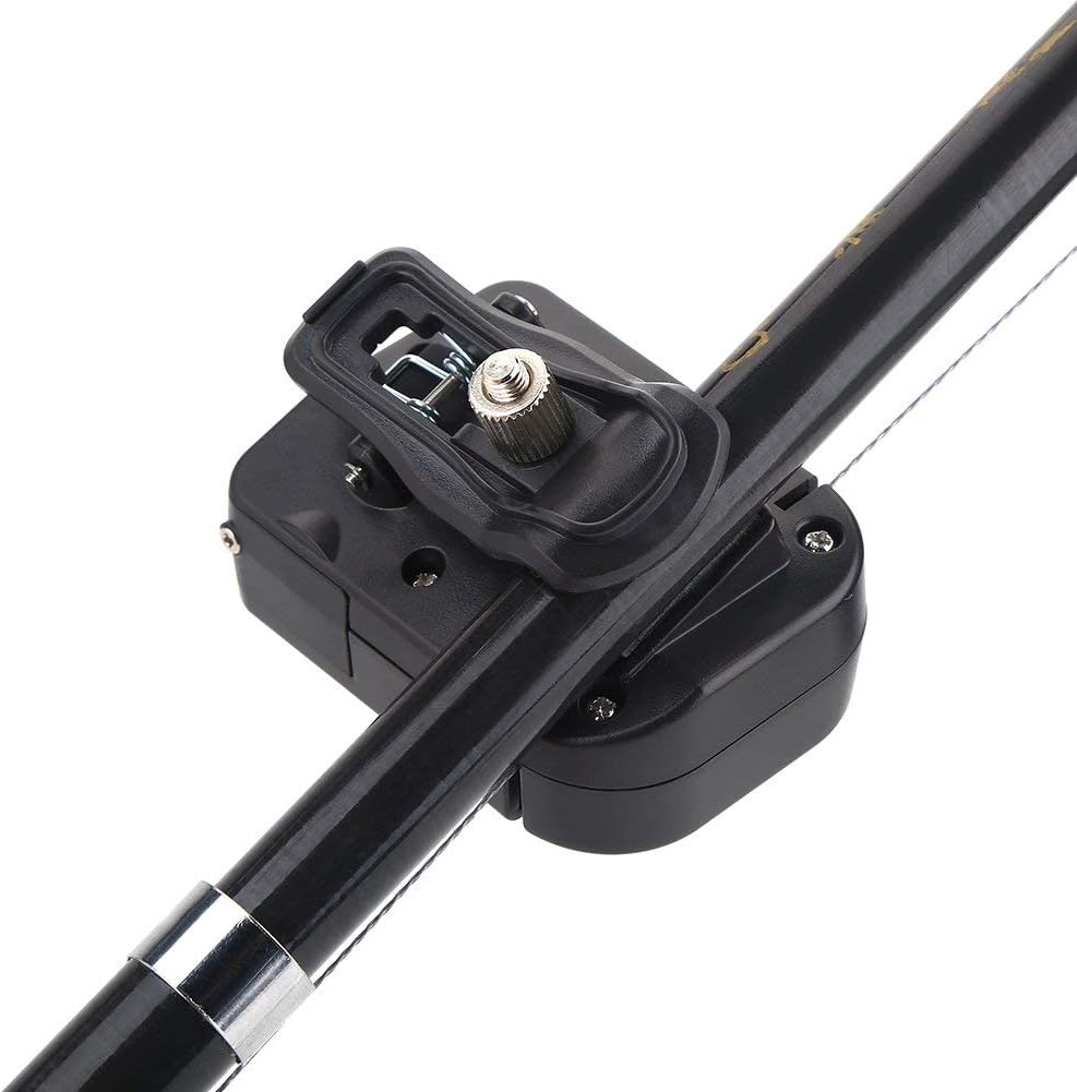VGEBY Angelschnurzähler, Clip-On Digital Angelschnurfinder Mechanischer Zähler Angelzubehör Schnurzä