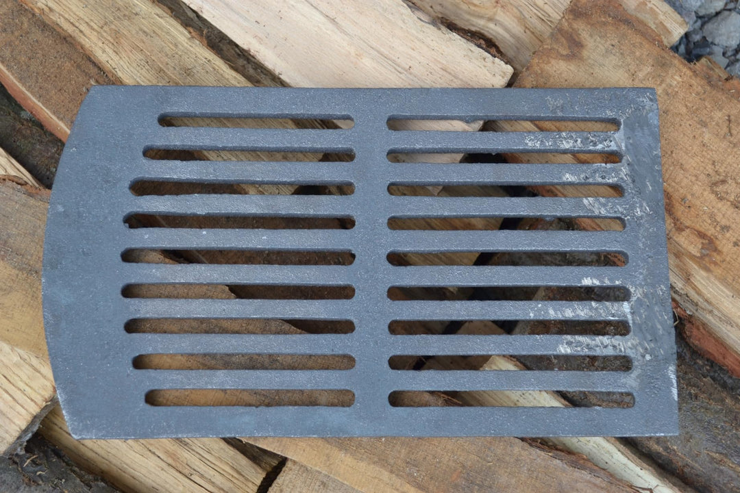SEZAM 33 x 19 cm Gussrost Ofenrost Ascherost Gussrost verschiedene Durchmesser, Kaminrost passend Ka