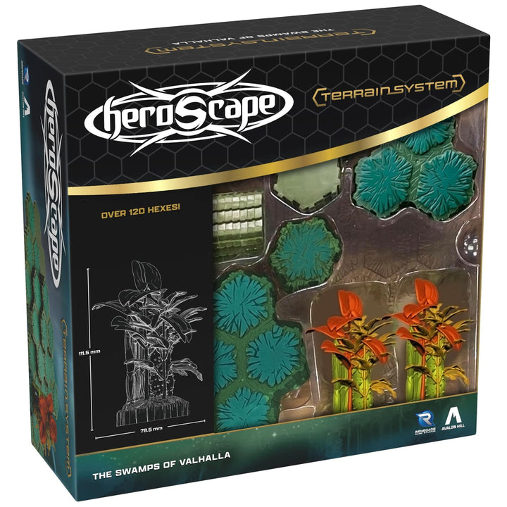 Renegade Game Studios Heroscape: The Swamps of Valhalla Terrain Expansion - Spiel-Erweiterung - Stra