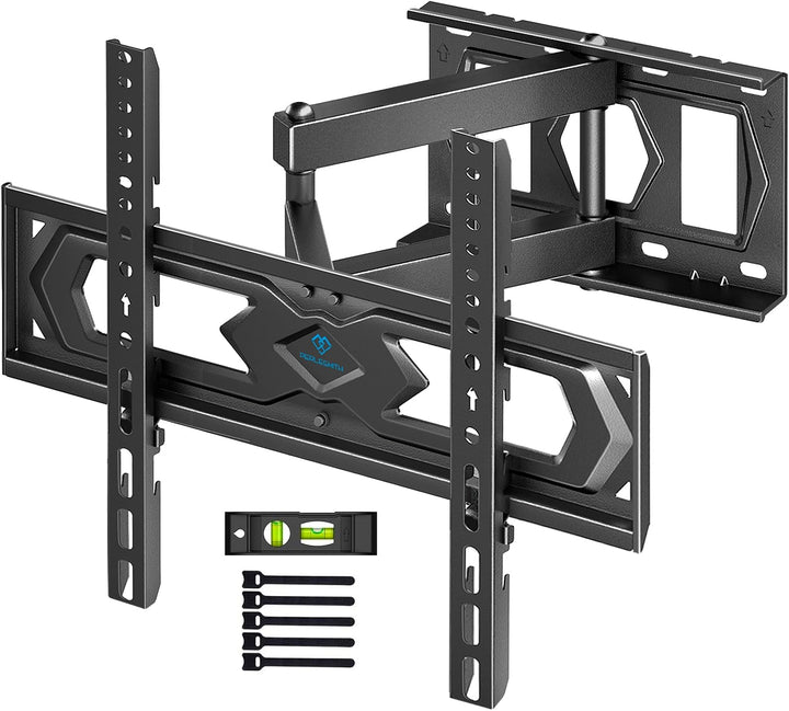 PERLESMITH TV Wandhalterung, Schwenkbare Neigbare TV Halterung für 26-60 Zoll Flach &amp; Curved Fernseh