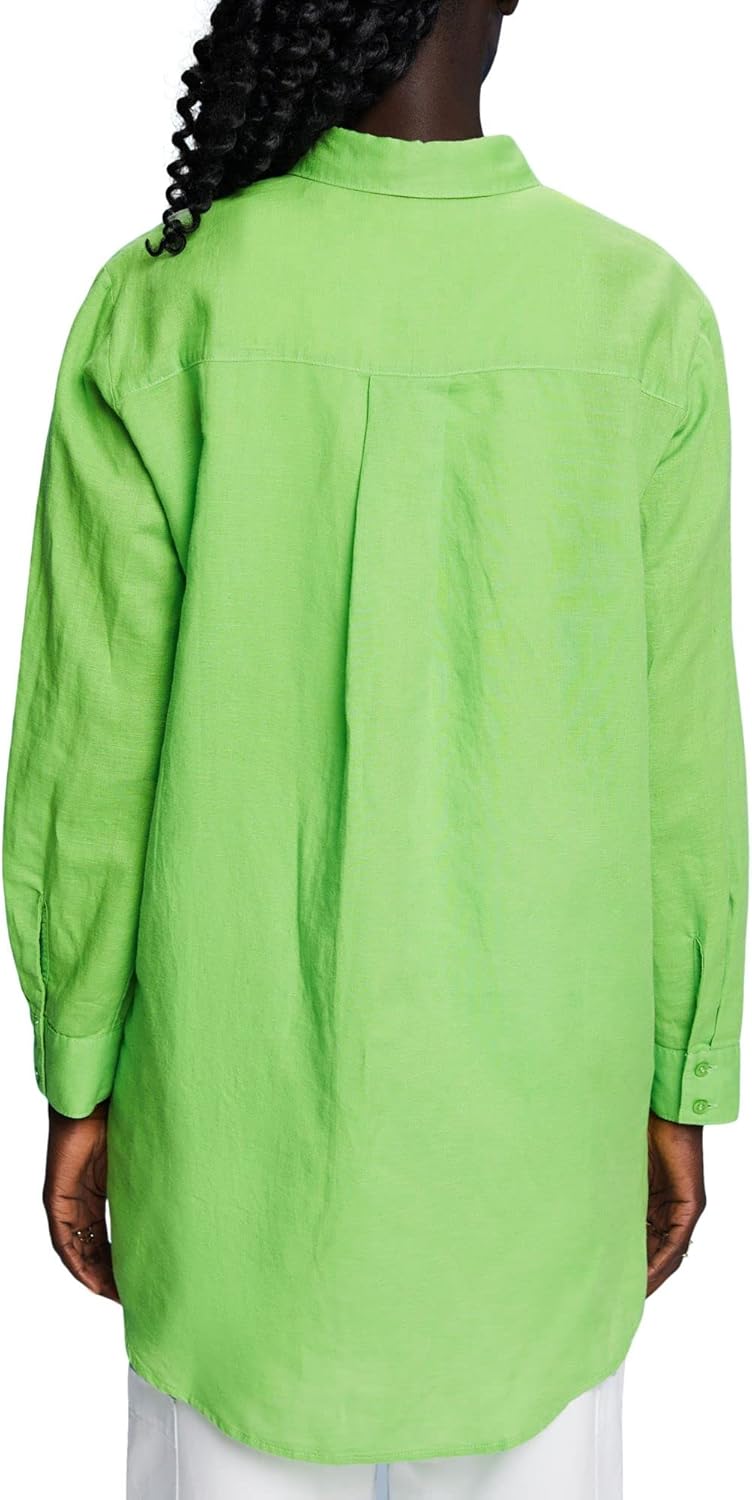 ESPRIT Damen 033ee1f327 Bluse XXS 310/Green, XXS 310/Green