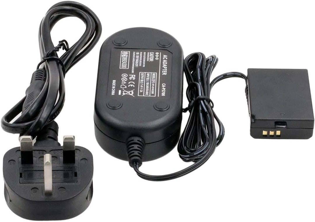 HangTon LP-E10 Dummy Akku AC Netzteil Kit für Canon EOS 1100D 1200D 1300D 2000D 4000D, Rebel T3 T5 T