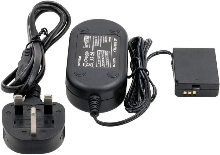 HangTon LP-E10 Dummy Akku AC Netzteil Kit für Canon EOS 1100D 1200D 1300D 2000D 4000D, Rebel T3 T5 T