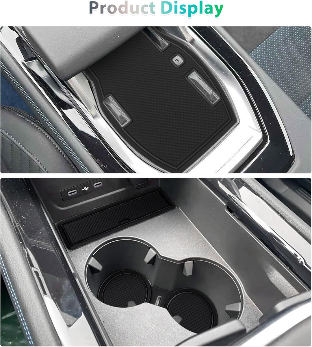 GAFAT Kompatibel mit Renault Austral E-Tech Hybrid (Automatikgetriebe) 2022 2023 Antirutschmatten, A