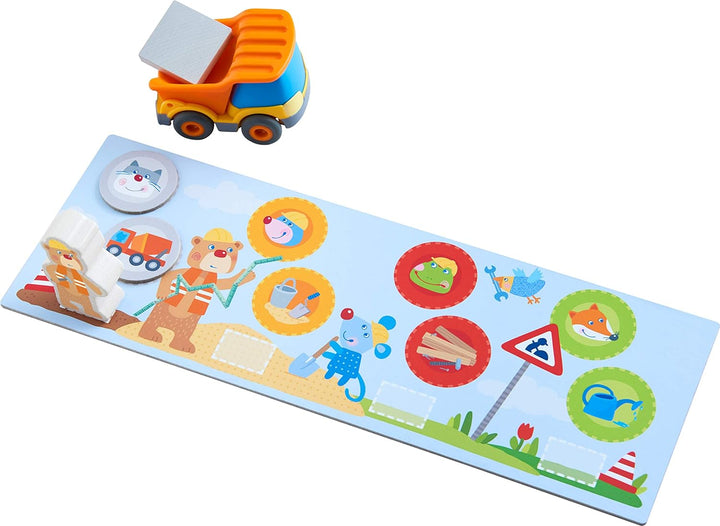 HABA 305211 - Meine ersten Spiele – Baustelle & 4655 - Meine ersten Spiele Erster Obstgarten, unterh