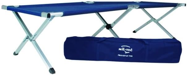 Mil-Tec Us Faltbares Feldbett Blau, Blau
