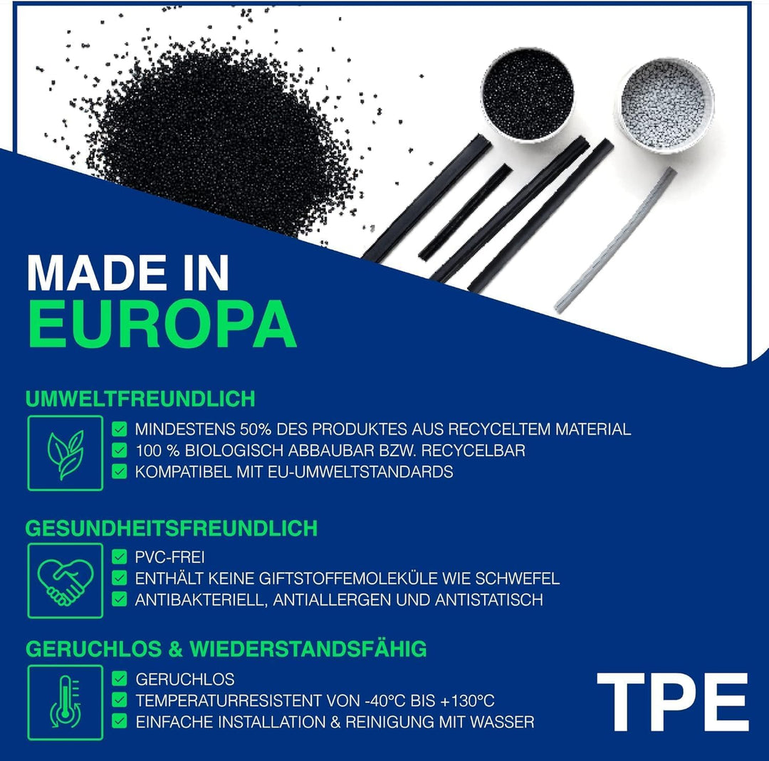 ELMASLINE Gummimatten & Kofferraumwanne Set für Skoda Superb III (3) Limousine & Kombi 2015-2024 | E