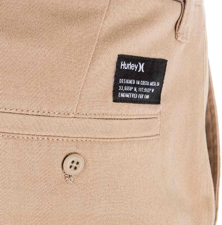 Hurley Herren Lässige Hose M Worker Icon Pant 31 Khaki, 31 Khaki