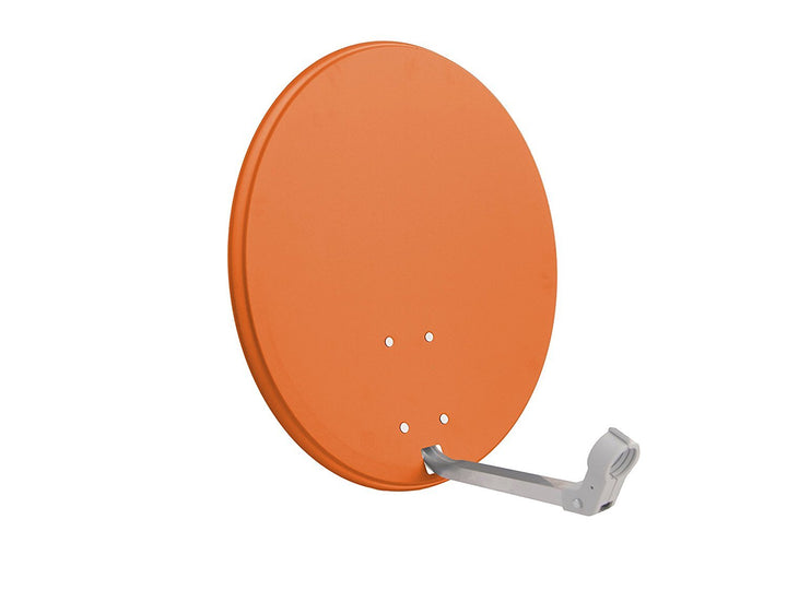 Opticum X60 Stahl Satellitenantenne (60 cm) Ziegelrot