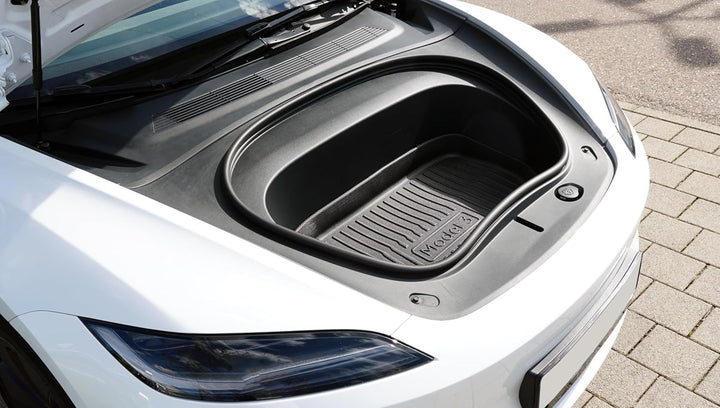 Allwettermatten Gesamtset für Tesla Model 3 Highland 2024 + 2025 + 2026 Innenraum Automatten Set, Fu