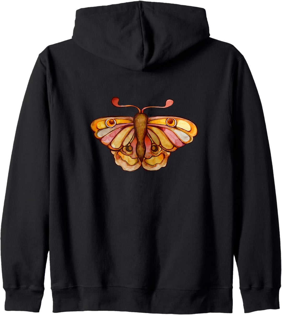 Autumn Moth Brown Herbstmotte Braune Motten Kapuzenjacke