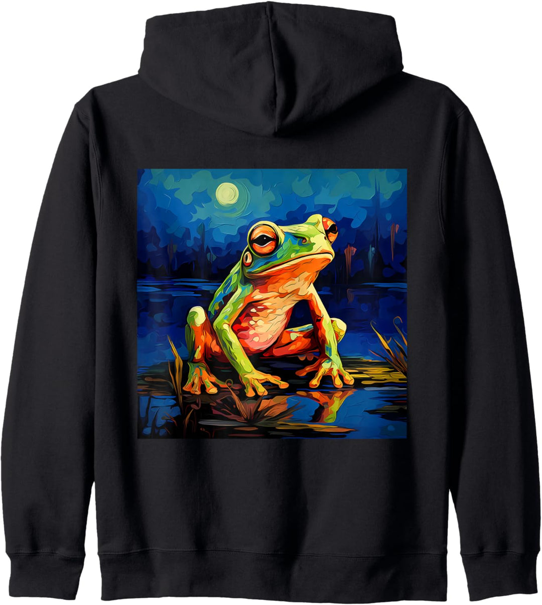 Frosch Damen Frösche Kapuzenjacke