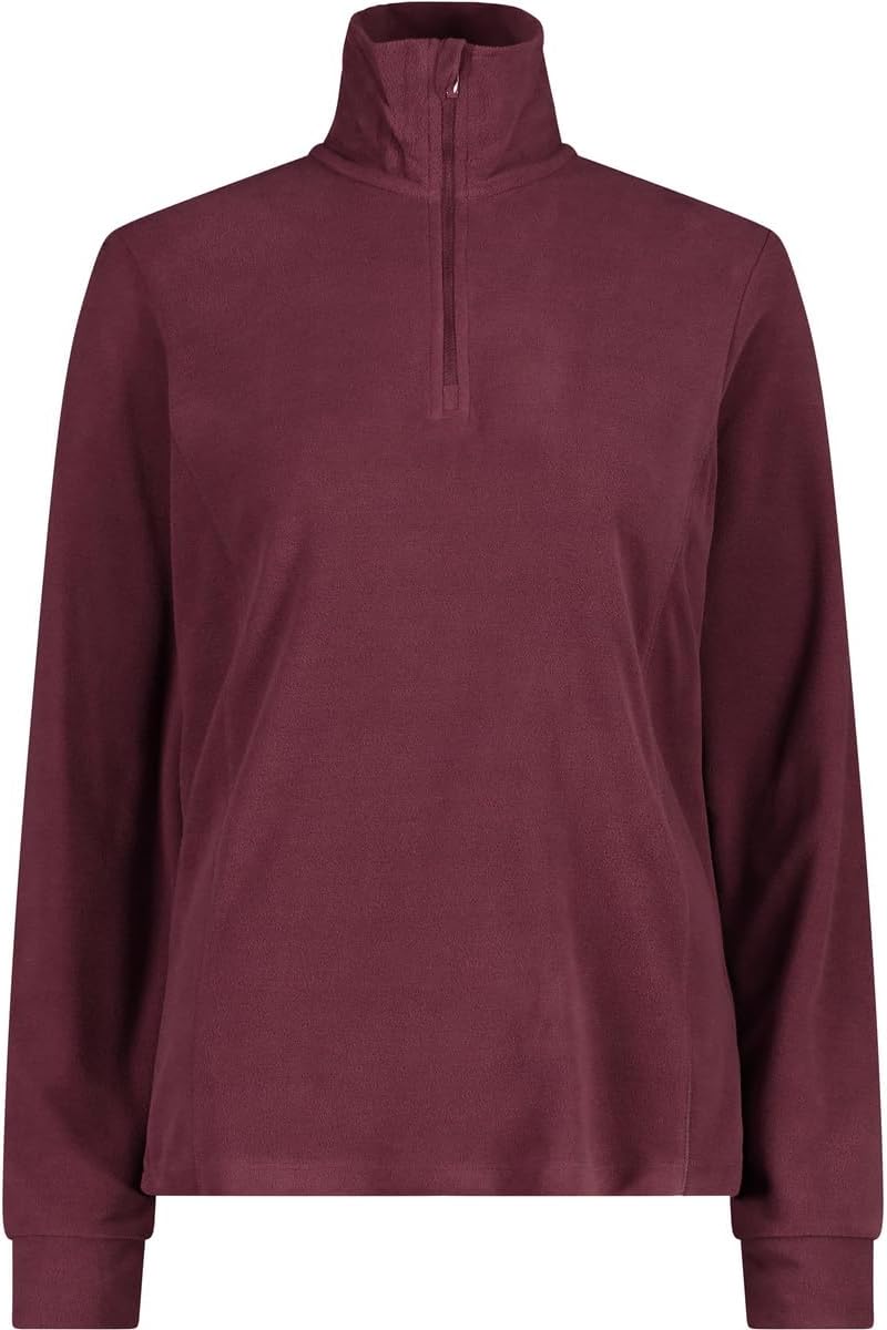 CMP Damen Maglia in Pile Arctic Fleece Sweatshirt 3XL Burgund, 3XL Burgund