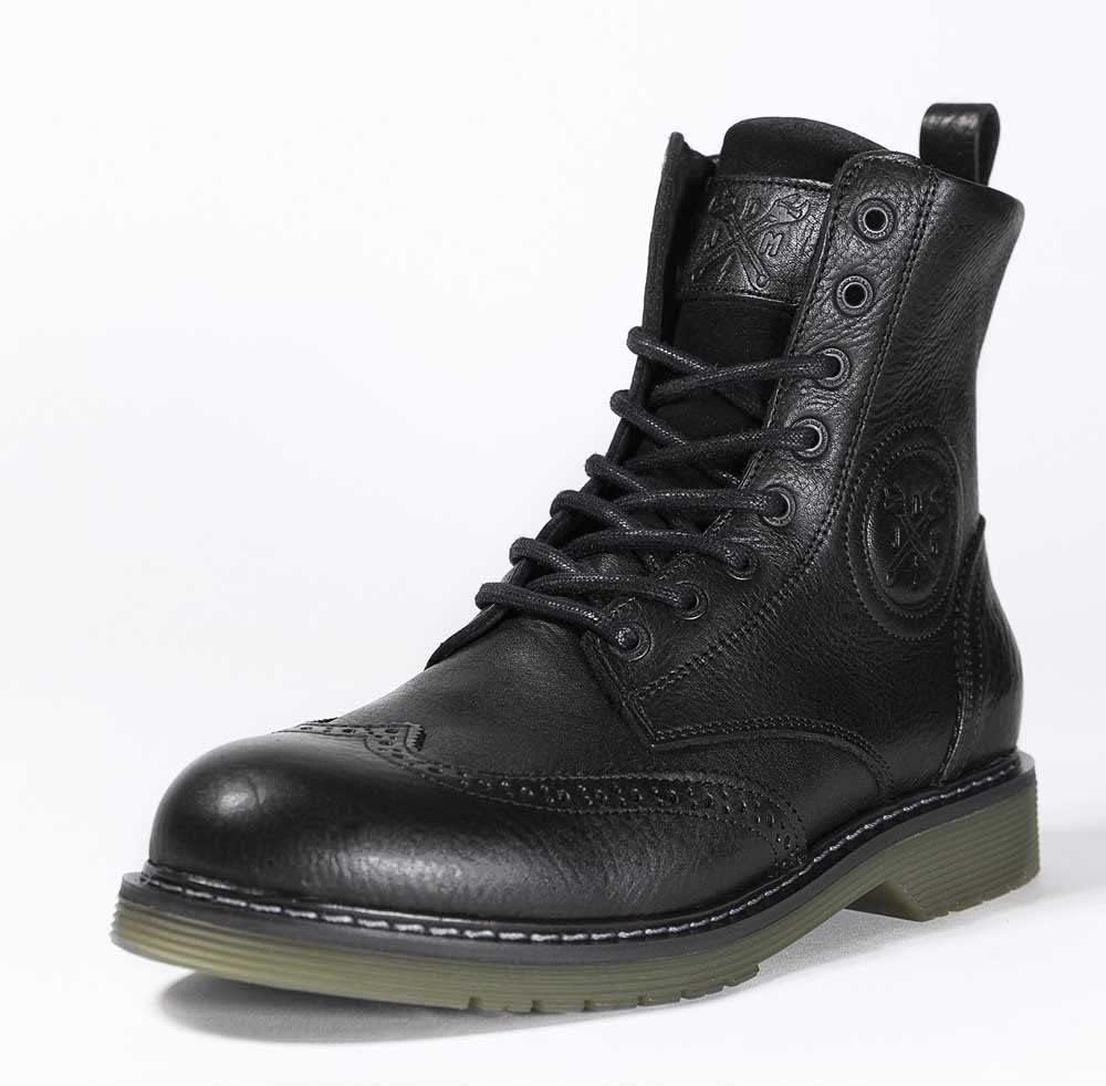 John Doe Motorradschuh Sixty | XTM| Threepoint Protection | Lederstiefel aus Rindsleder | Rutschfest