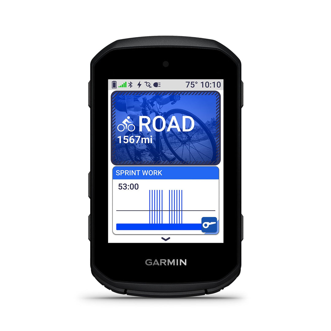 Garmin Edge 550, kompakter GPS-Fahrradcomputer, lebendiges Farbdisplay, fahrradspezifische Kartierun