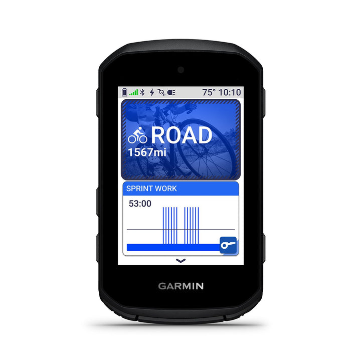 Garmin Edge 550, kompakter GPS-Fahrradcomputer, lebendiges Farbdisplay, fahrradspezifische Kartierun