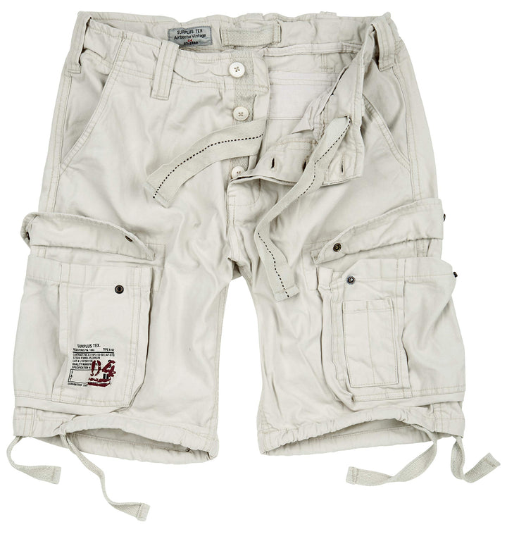 Surplus Raw Vintage Airborne Herren Cargo Shorts S Mattweiss, S Mattweiss