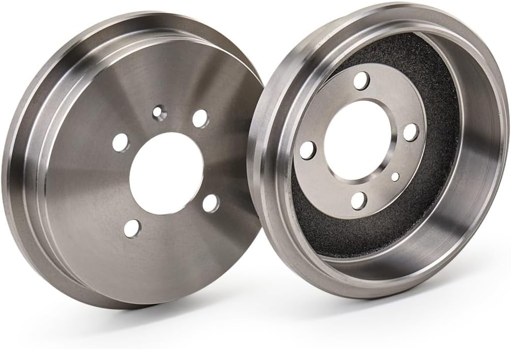 2x RIDEX Bremstrommel 123B0032 hinten für Lupo (6X1, 6E1)