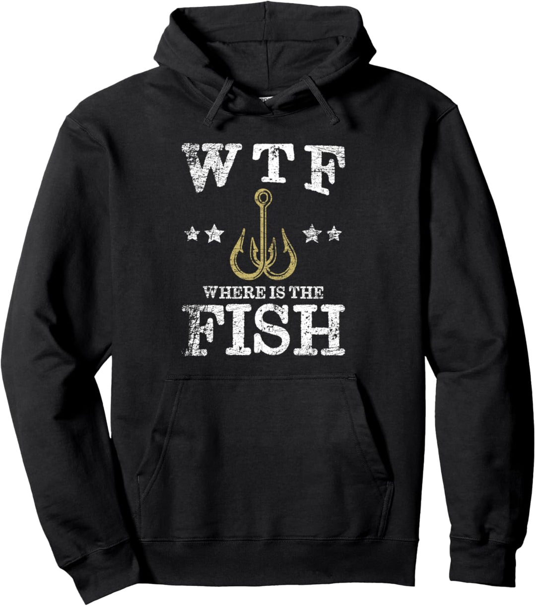 Angeln Angelrute Fischer Angel Hecht Fische Fischen Pullover Hoodie