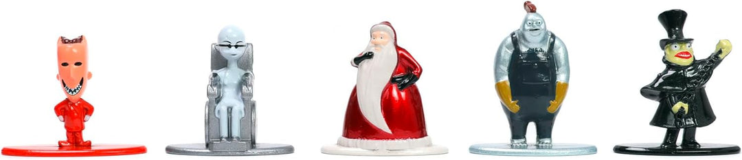 Jada Toys Nightmare Before Christmas Nano Multipack, Figuren-Set, 253075006 Casual, Casual