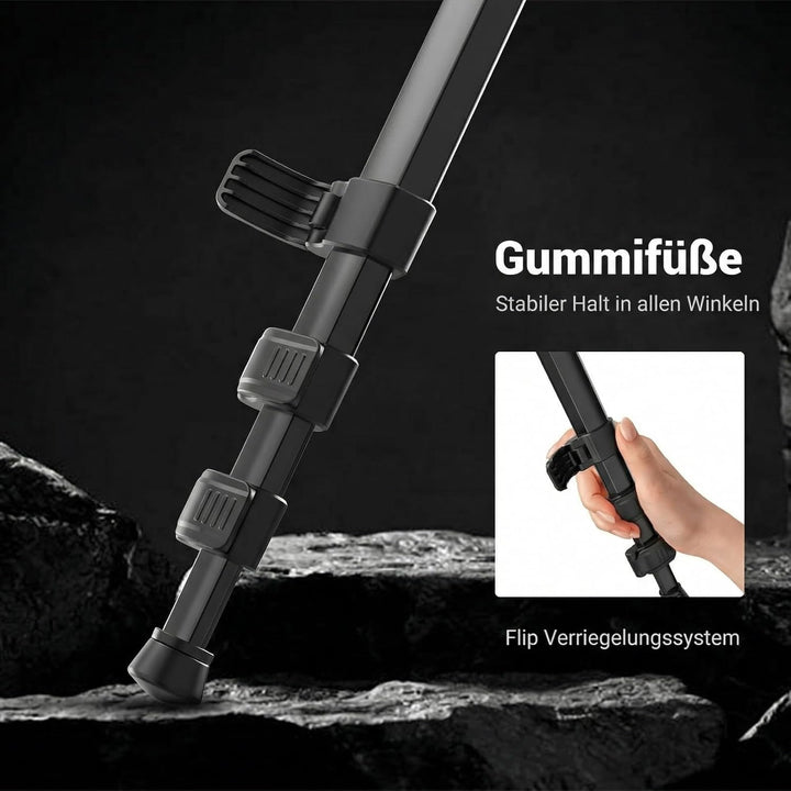NEEWER Basics 169cm Reisestativ für Kamera, leichtes DSLR Stativ mit Kugelkopf, Arca Typ Schnellwech