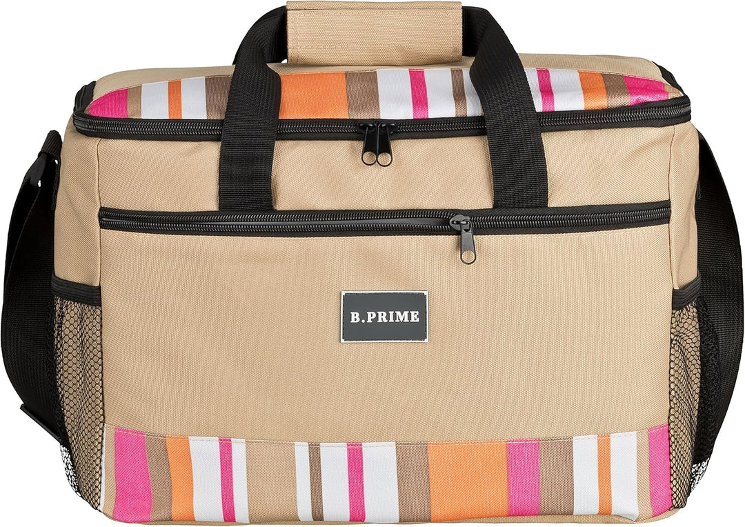 B.PRIME 20L Kühltasche Classic I 36x26x22cm I Isoliertasche I Lunch-Tasche I Kühlbox I Picknick-Tasc