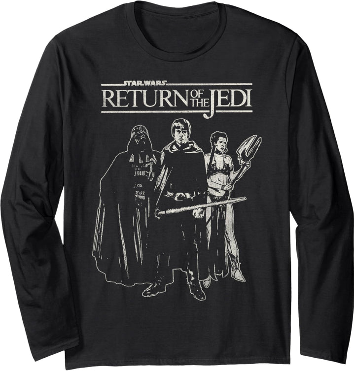 Star Wars The Return Group Poster Langarmshirt