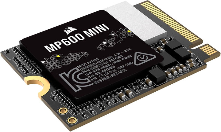 Corsair MP600 Mini 1 TB M.2 NVMe PCIe x4 Gen4 SSD – M.2 2230 – Bis zu 7.000MB/Sek. Sequentielles Les
