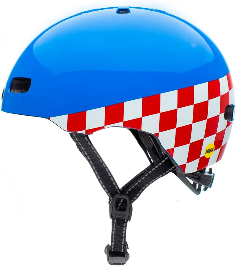 Nutcase Street MIPS Helm Check me Gloss 2020 Fahrradhelm, M