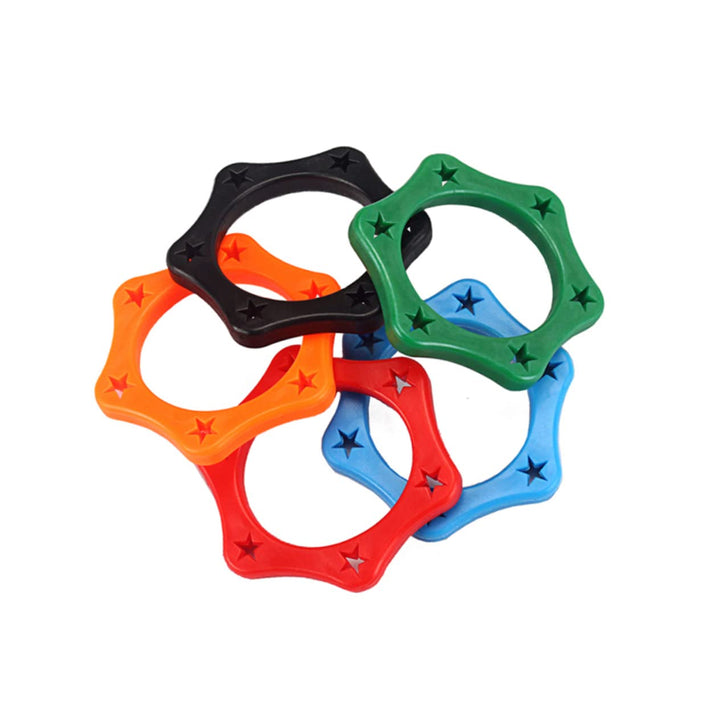 TOYANDONA 5 Stück Rutschfeste Kunststoff Anti Roller Mikrofonringe 35mm ø Für Handmikrofone Stossdäm