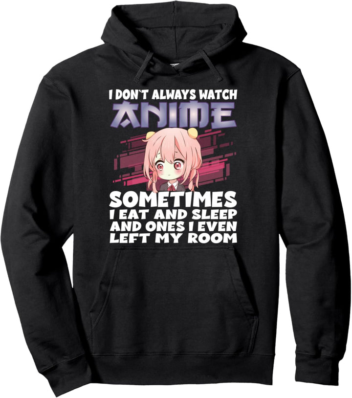 Watch Anime Girl Graphic Manga Anime Merch Japanisch Pullover Hoodie