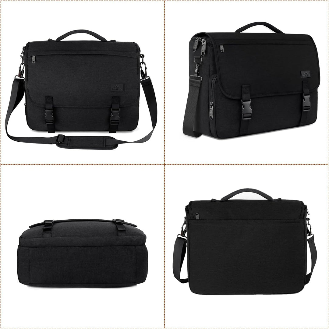 MATEIN Aktentasche Herren, Laptoptasche 15,6 Zoll, Wasserdicht Messenger Bag Laptop Tasche, Business