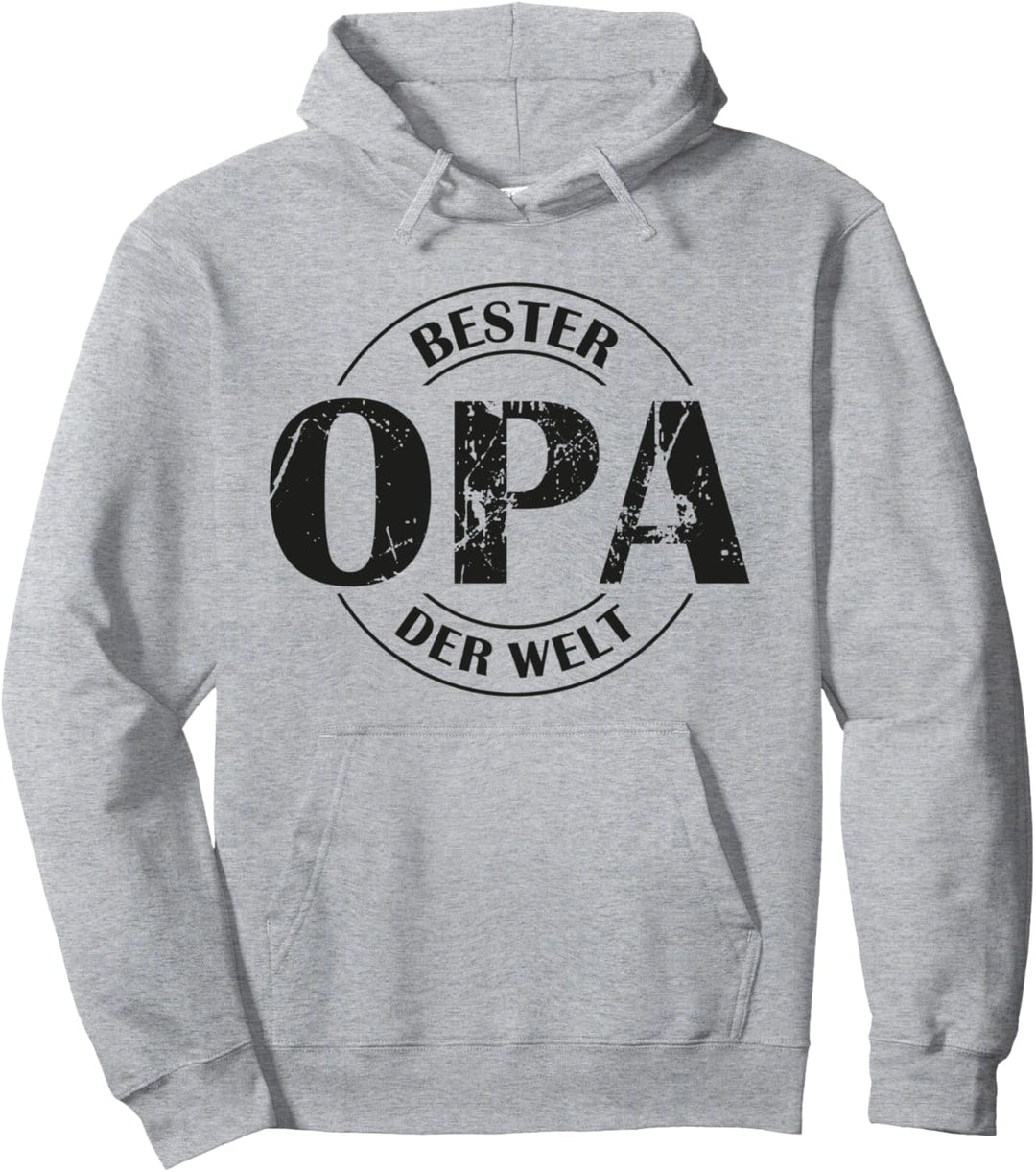 Bester Opa der Welt Vatertag Geschenk Fun Geburtstag Pullover Hoodie
