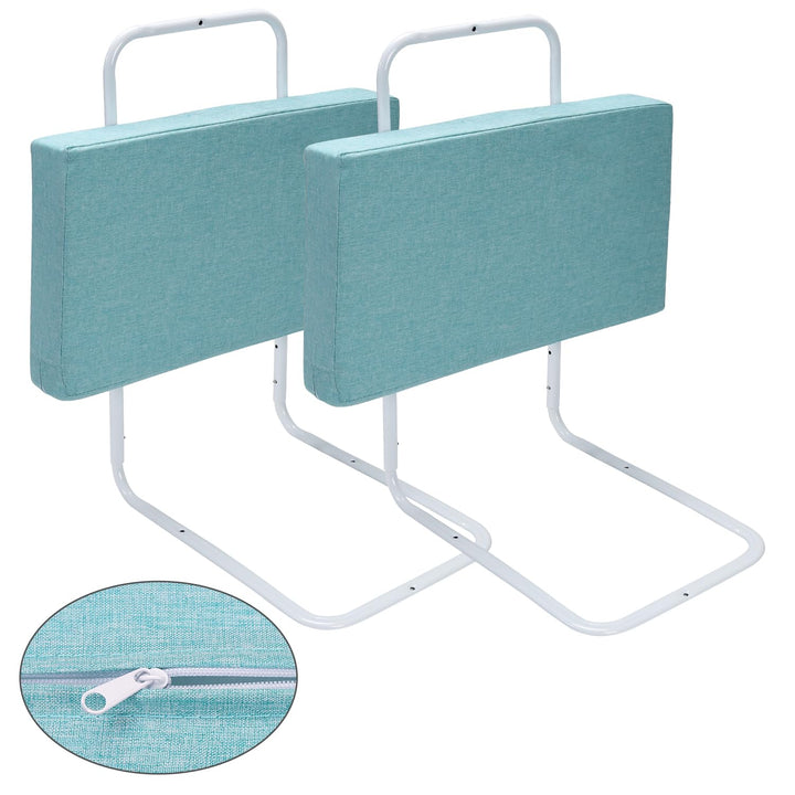Tubiaz Bettgitter rausfallschutz Bett 2x60cm 5-Loch Höhenverstellbar Bettschutzgitter für Kinder Bet